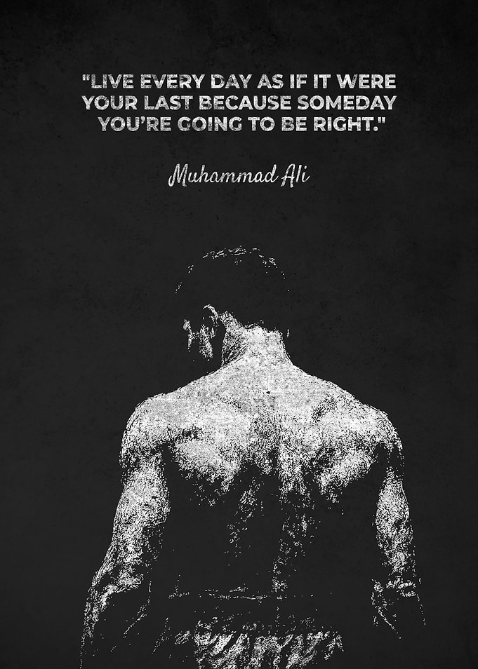 Muhammad Ali Inspirational All In Quotes