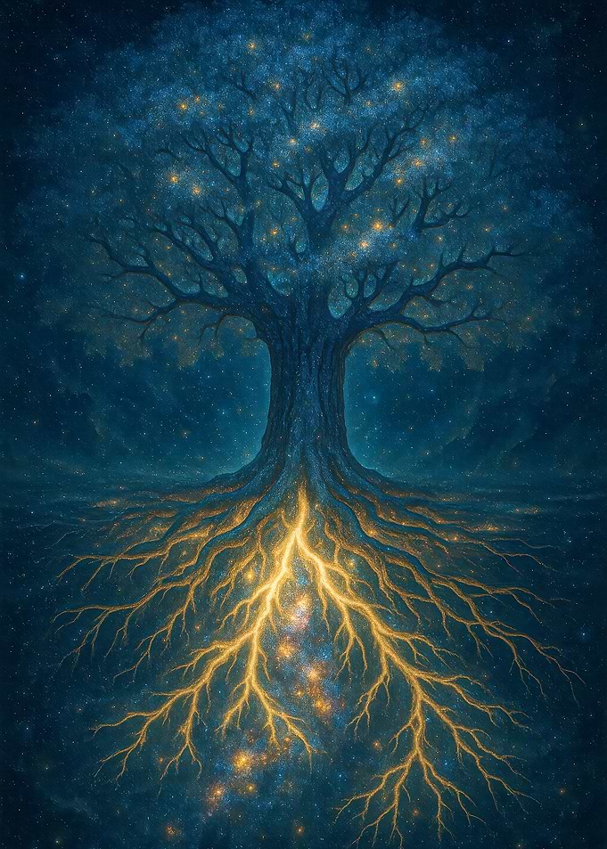 Fantasy Celestial Tree of Life