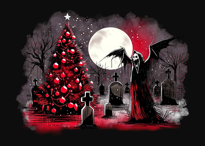 Grim Christmas in the Graveyard