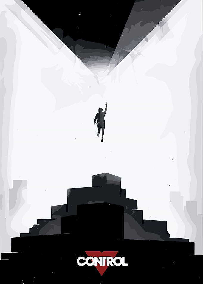 Control Game Minimalist Poster Art