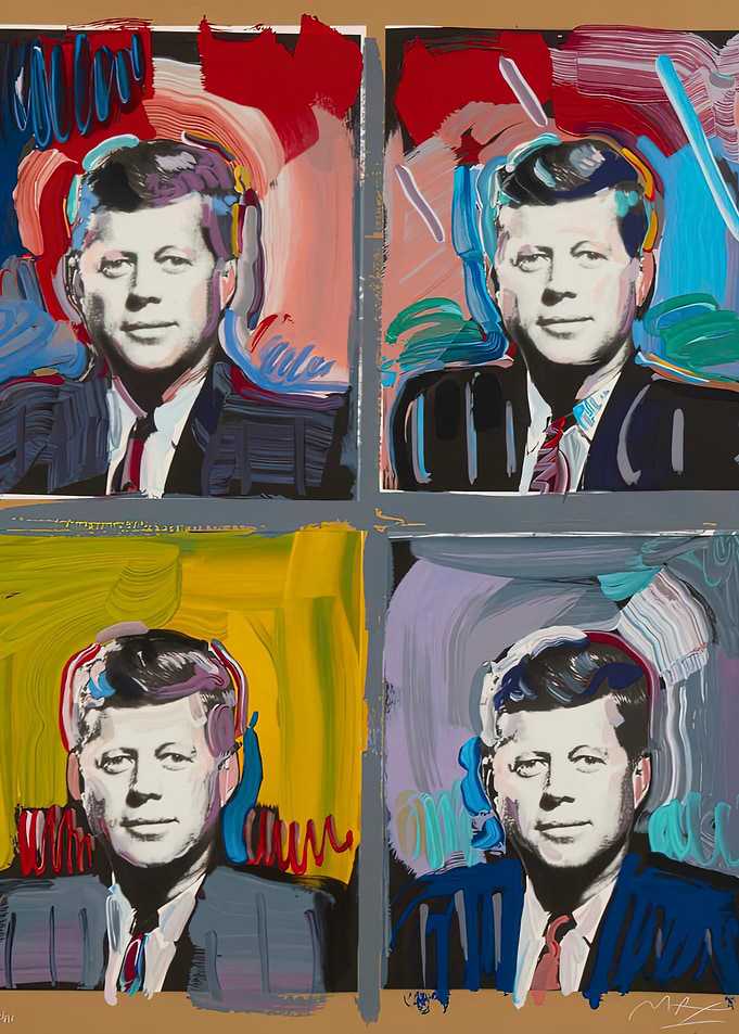 John F. Kennedy Pop Art Portrait