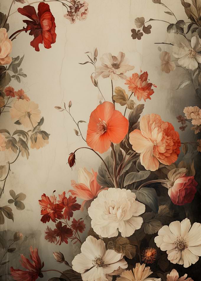 Vintage Floral Arrangement