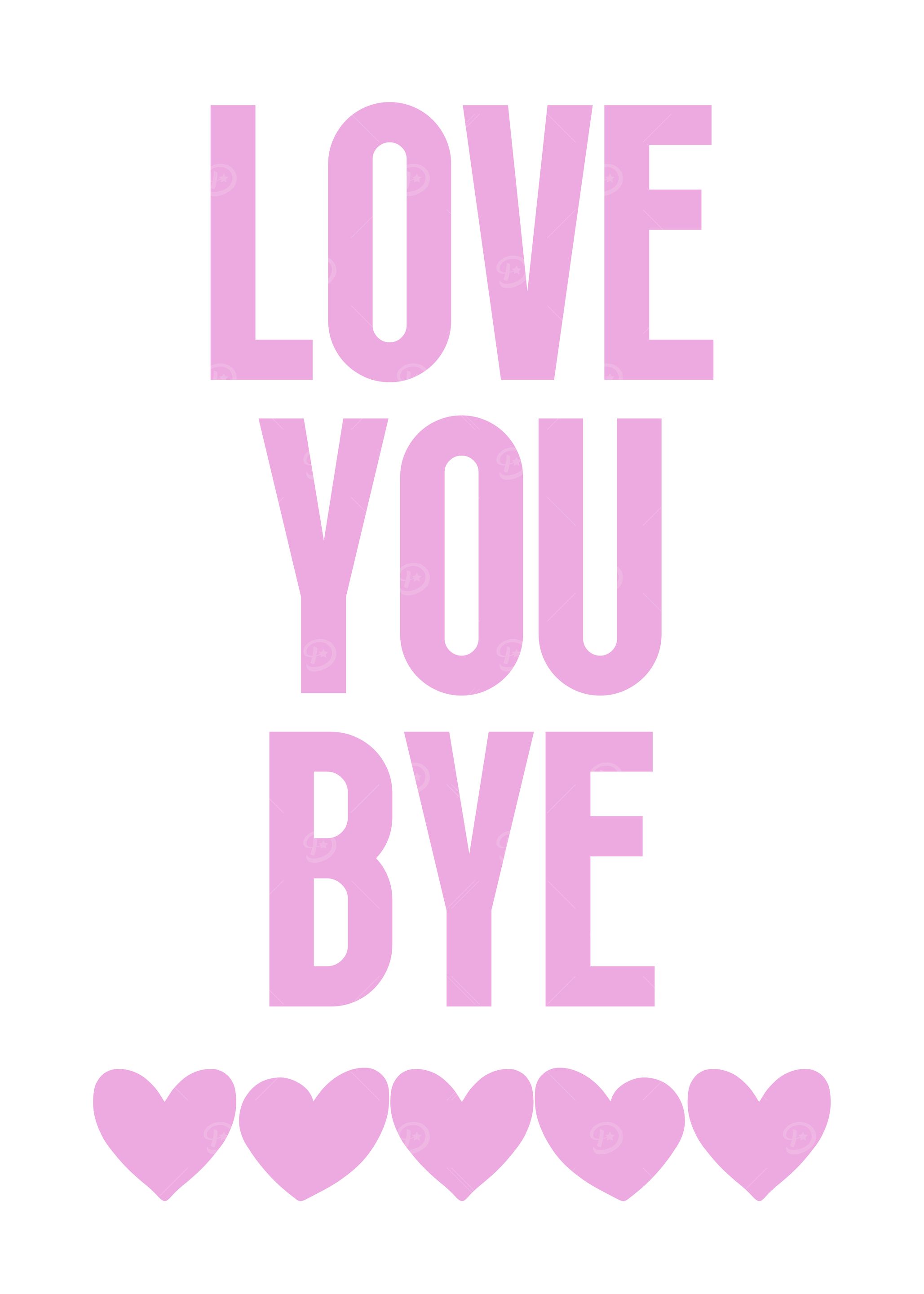Love You Bye Pink