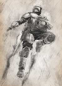 Star Wars: Mandalorian and Grogu Leap