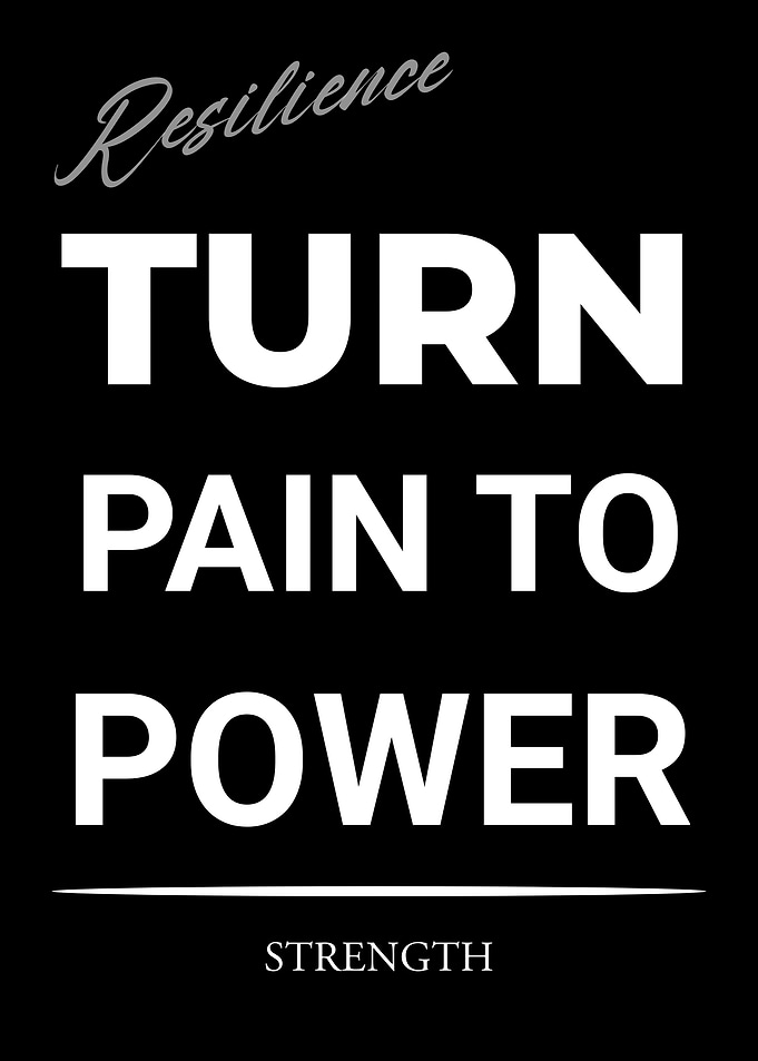 Resilience: Turn Pain to Power