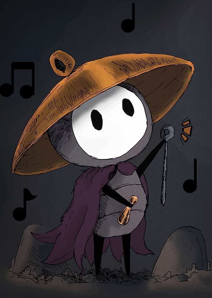 Hollow Knight Bard Illustration