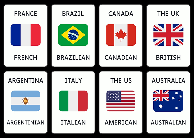Flags of the World Illustration