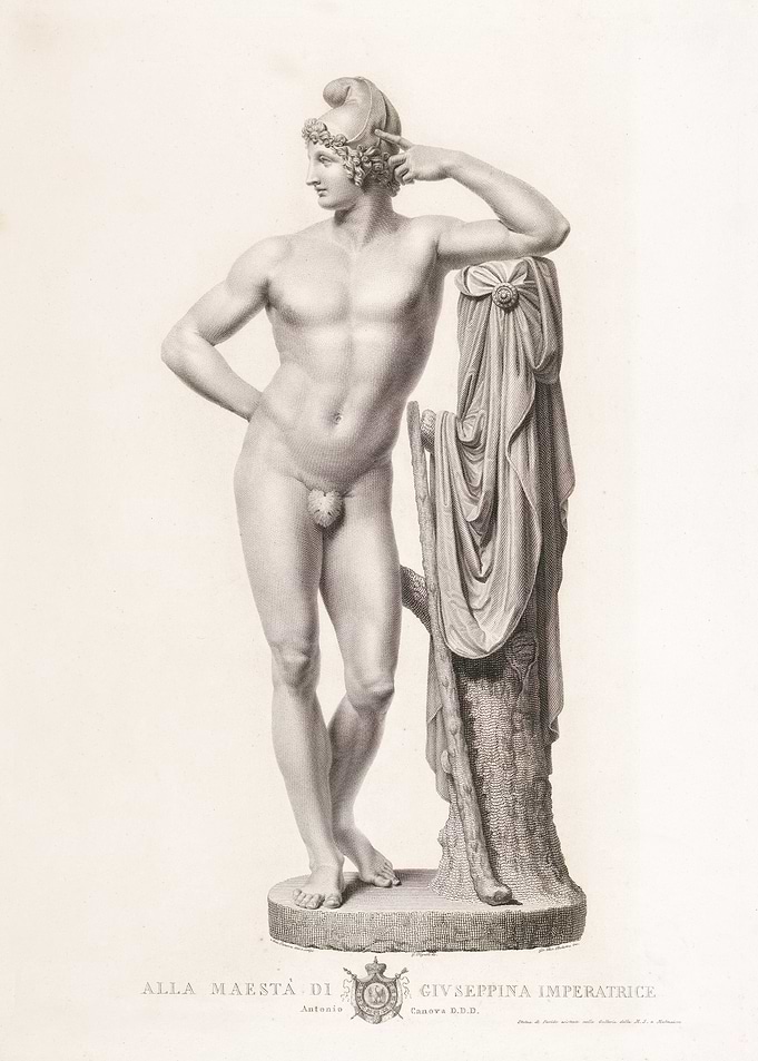Classical Statue of Paris