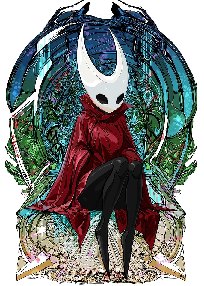 Hornet from Hollow Knight fan art