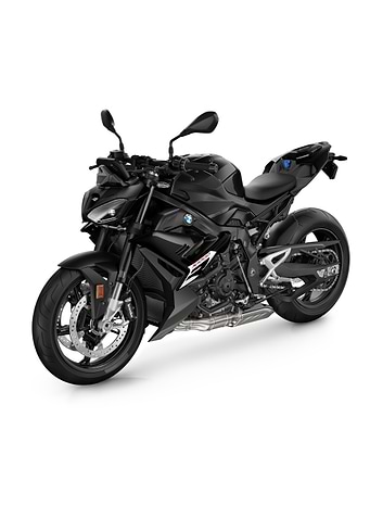 Black BMW S 1000 R Motorcycle