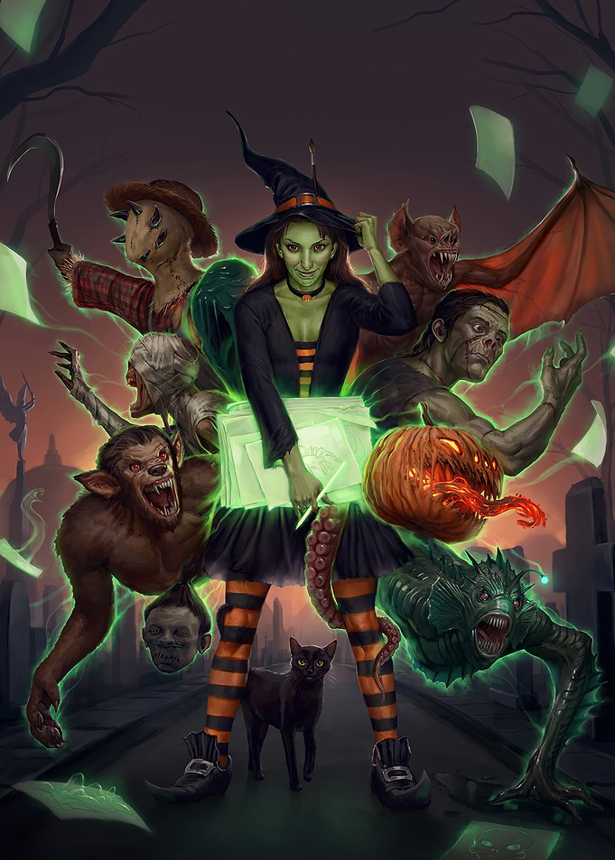 Halloween Classic Monsters