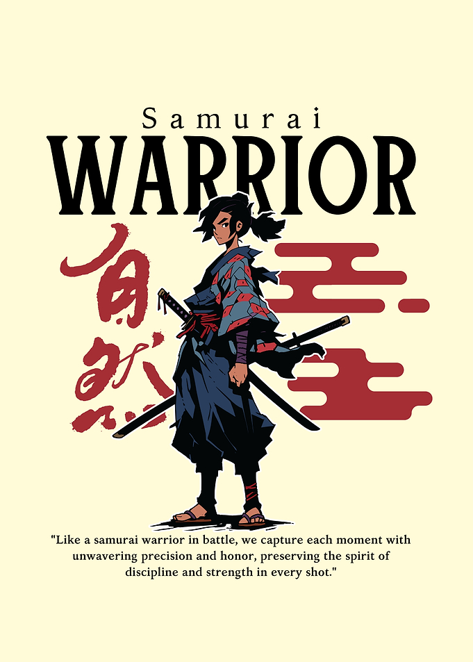 Samurai Warrior Illustration