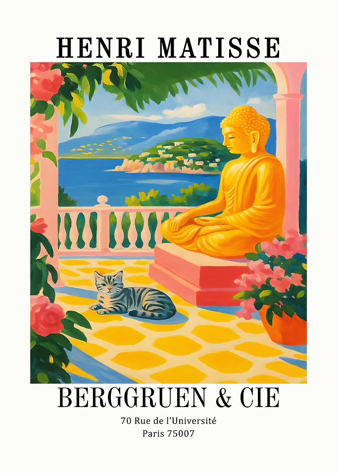 Henri Matisse Berggrruen & Cie Poster