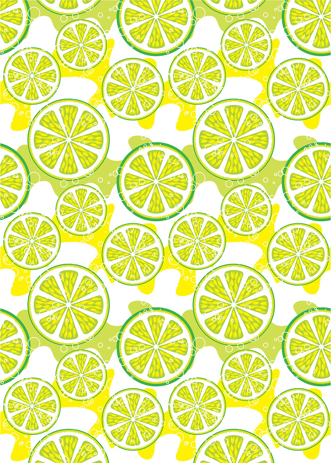 Lime Slice Pattern