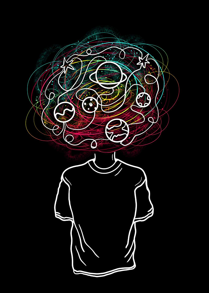 Cosmic Mind: Planets and Thoughts