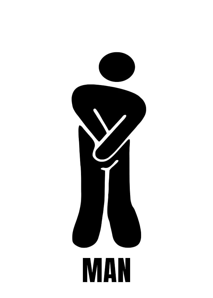 Man Restroom Sign