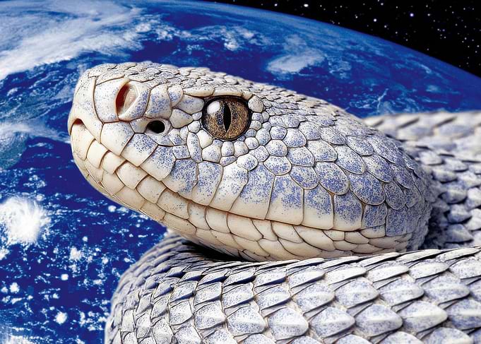 Snake in Space