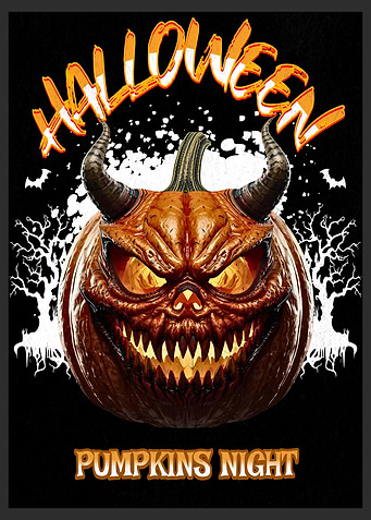 Halloween Pumpkin Devilish Night