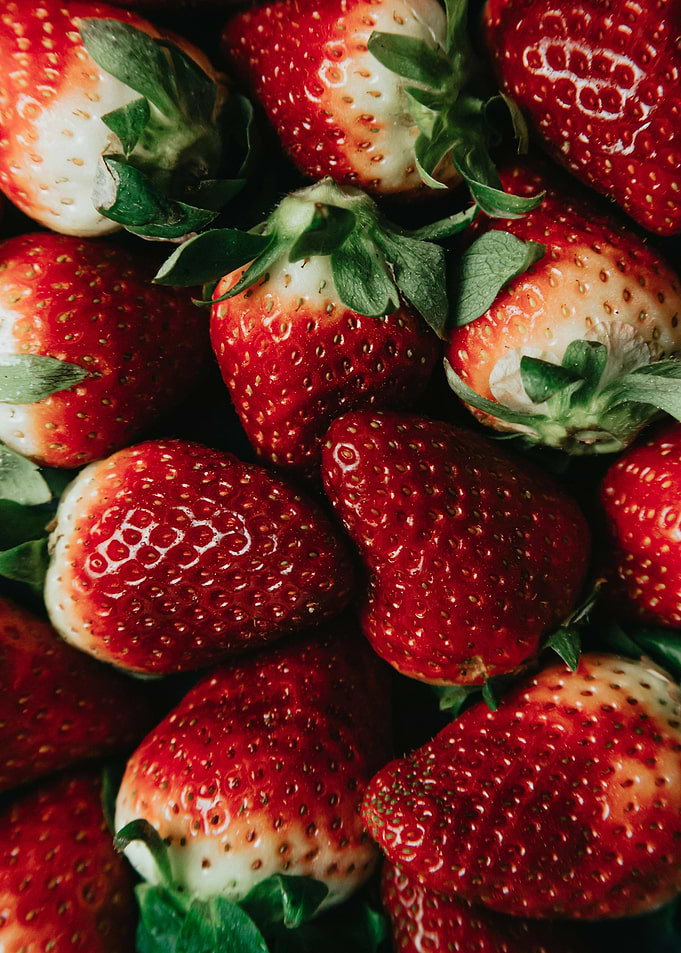 Fresh Strawberries Close-Up