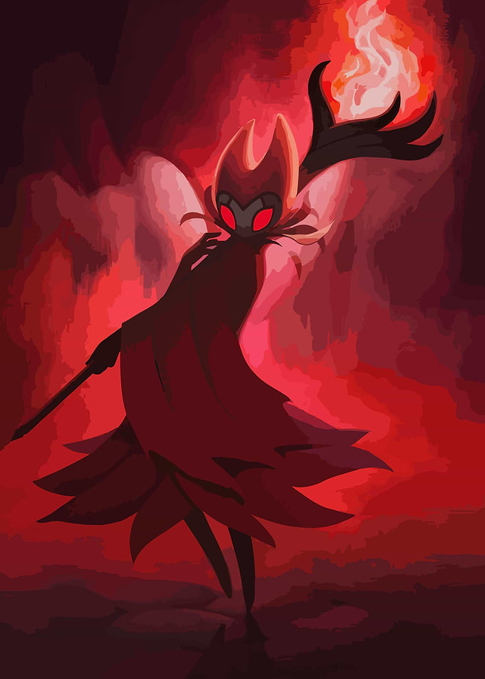 Grimm from Hollow Knight fanart