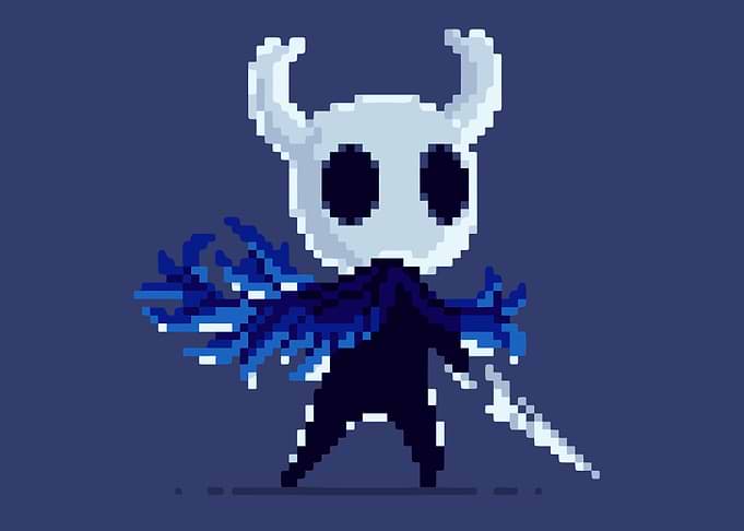 Hollow Knight Pixel Art