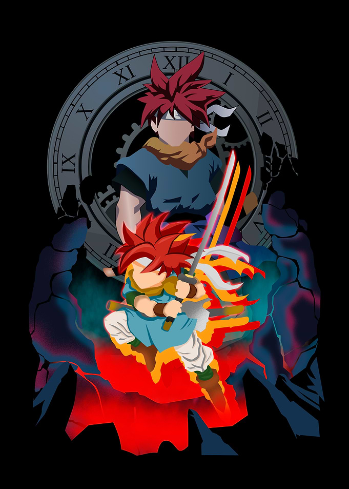 Chrono Trigger Minimalist Art