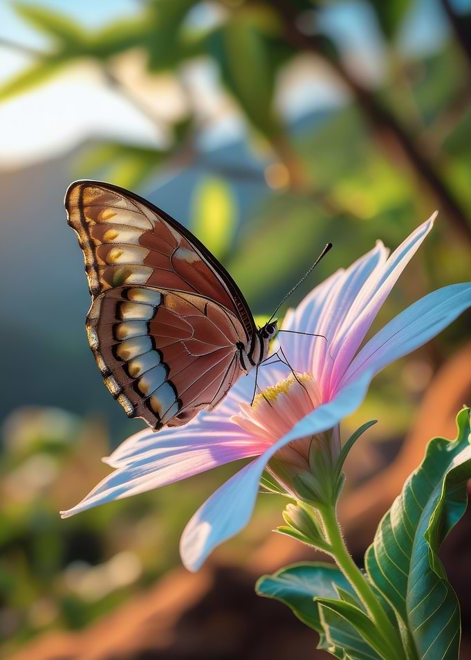 Butterfly on a flower