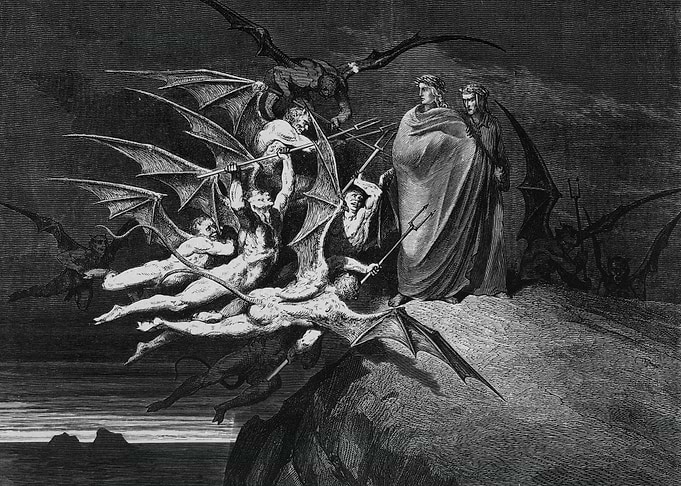 Dante's Inferno Engraving