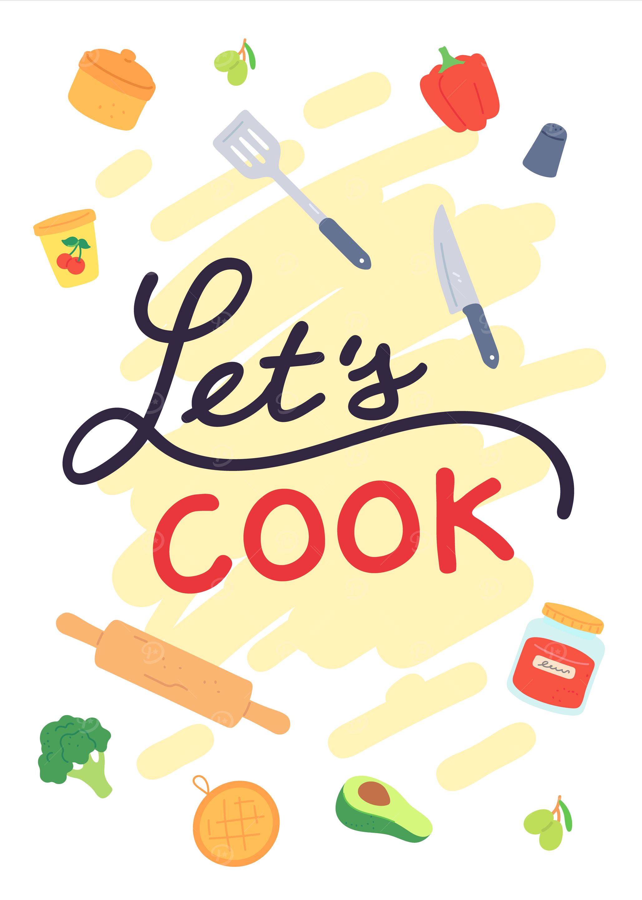 Let's Cook Illustration