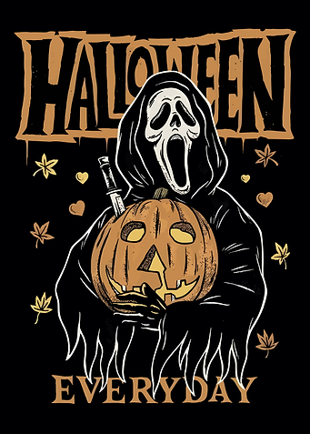Halloween Everyday Ghostface Pumpkin