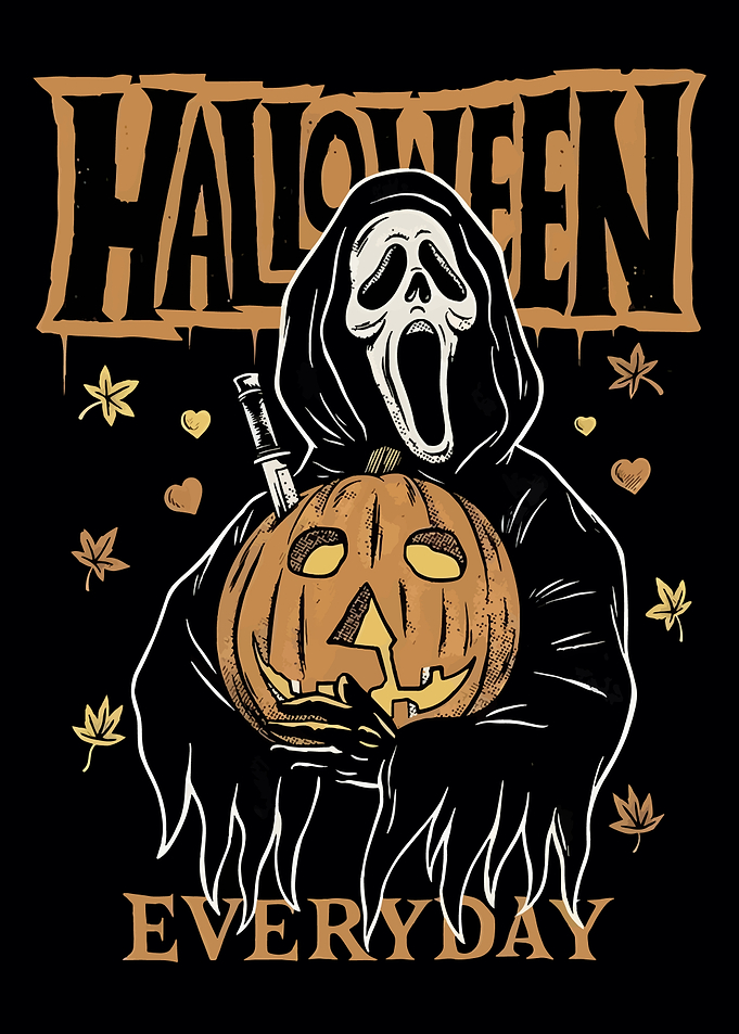 Halloween Everyday Ghostface Pumpkin