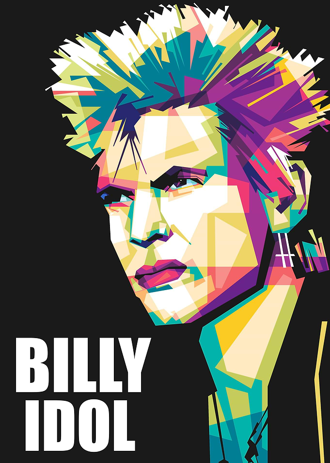 the legends rock pop art