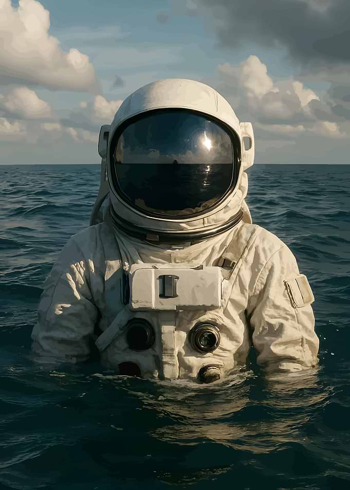 Astronaut in the Ocean