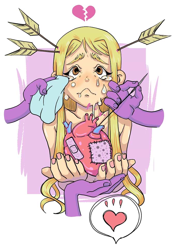 Heartbreak and Healing: A Tender Illustration
