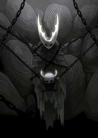 Hollow Knight chained