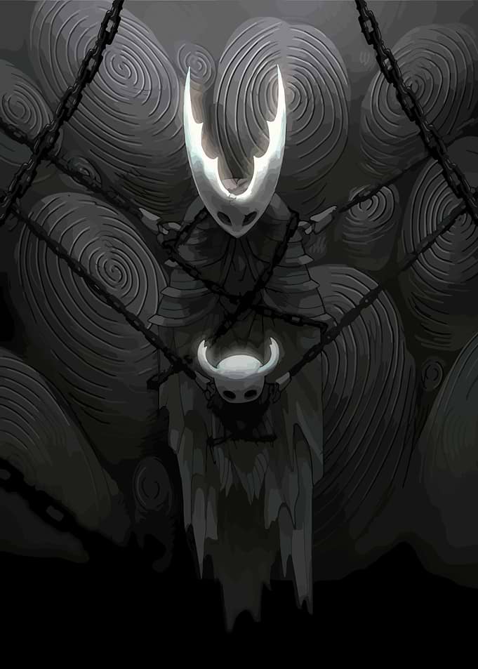 Hollow Knight chained