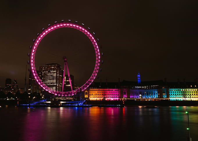 London Eye at Night