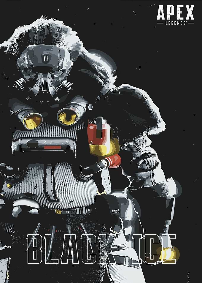 Apex Legends Black Ice Poster