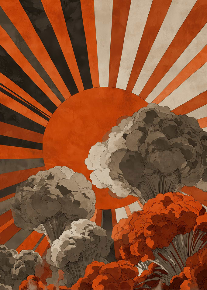 Atomic Sunrise Illustration