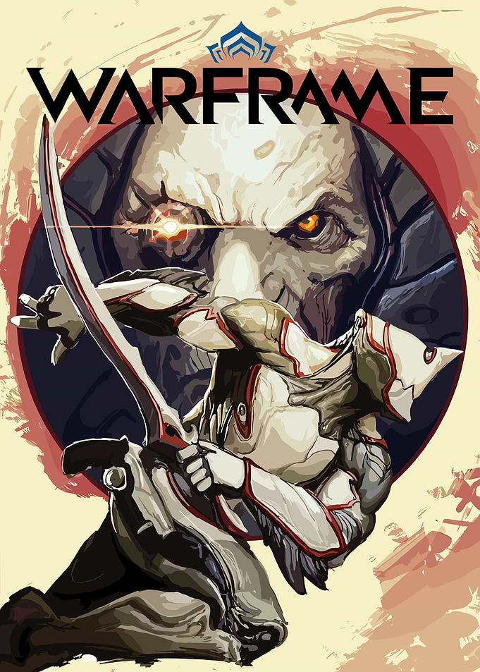 Warframe Game Character Art