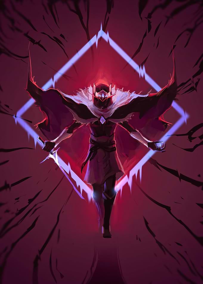 Hyper Light Drifter with Sword and Diamond