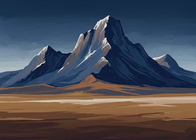 Mountain Landscape Painting