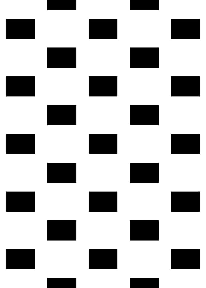 Black Rectangles on White Pattern