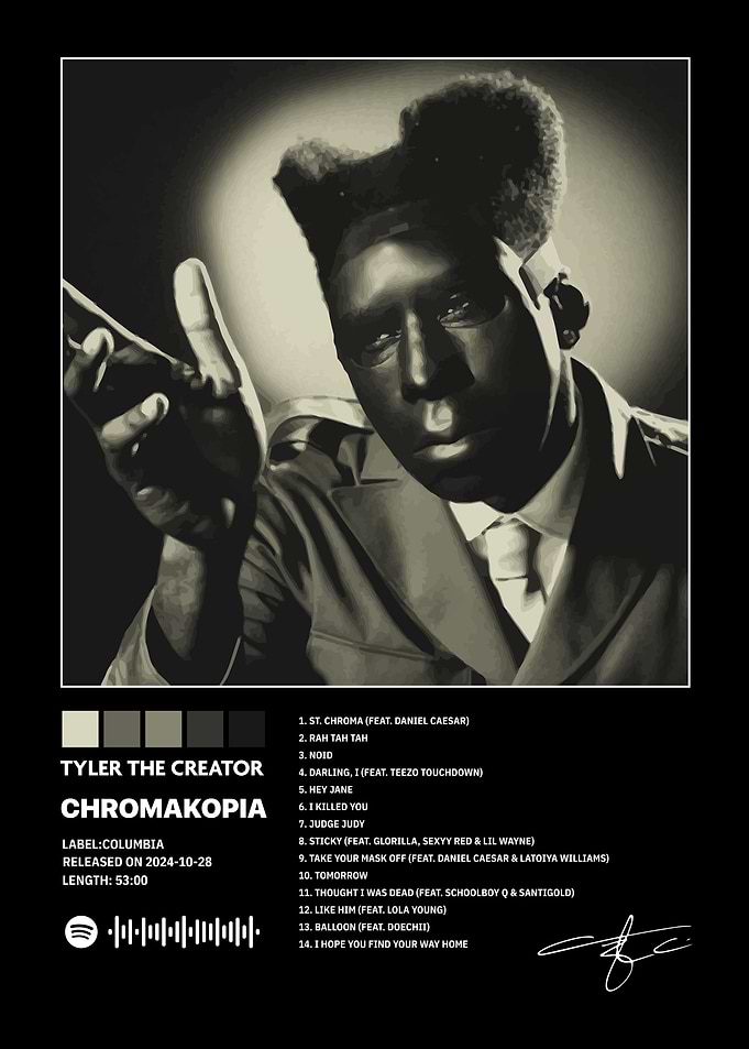 Tyler the Creator - Chromakopia Album