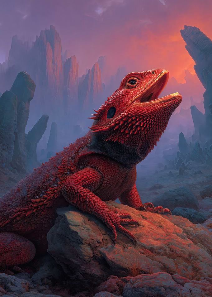 Red Bearded Dragon