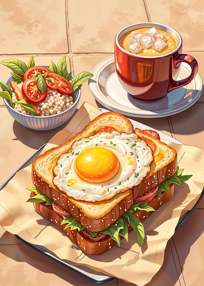 Breakfast Scene