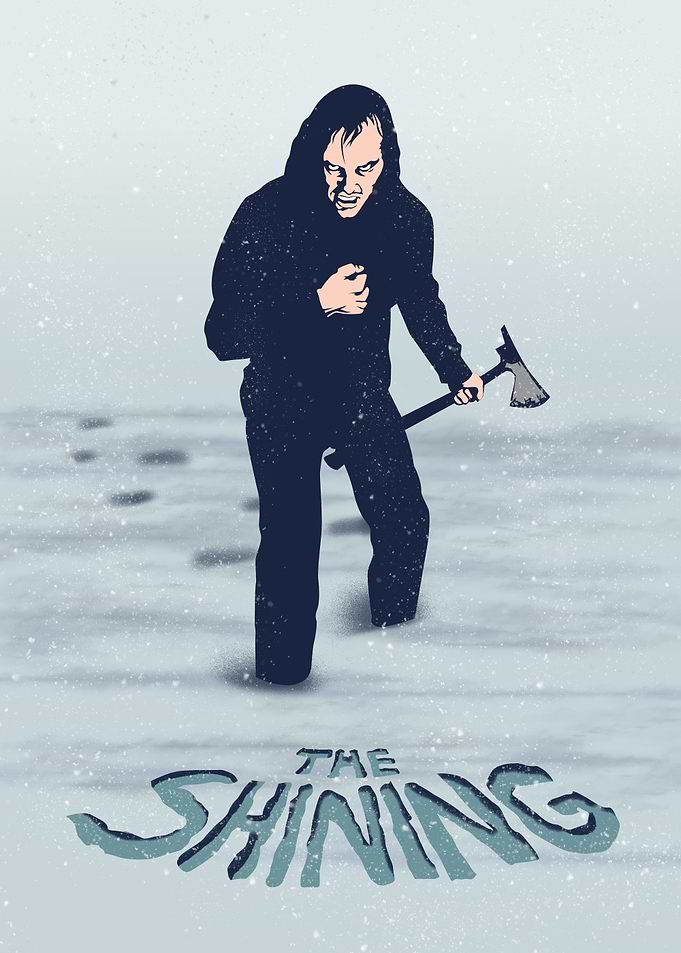 The Shining Movie Poster Illustration