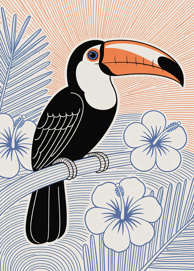 Funny Toucan