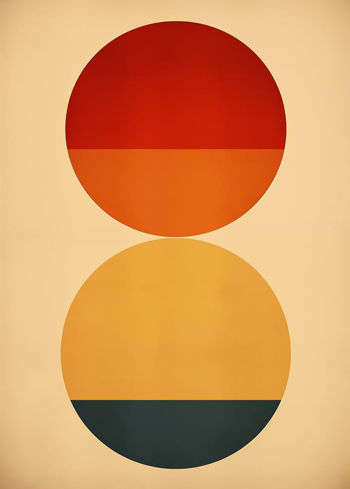 Minimalist Color Block Art