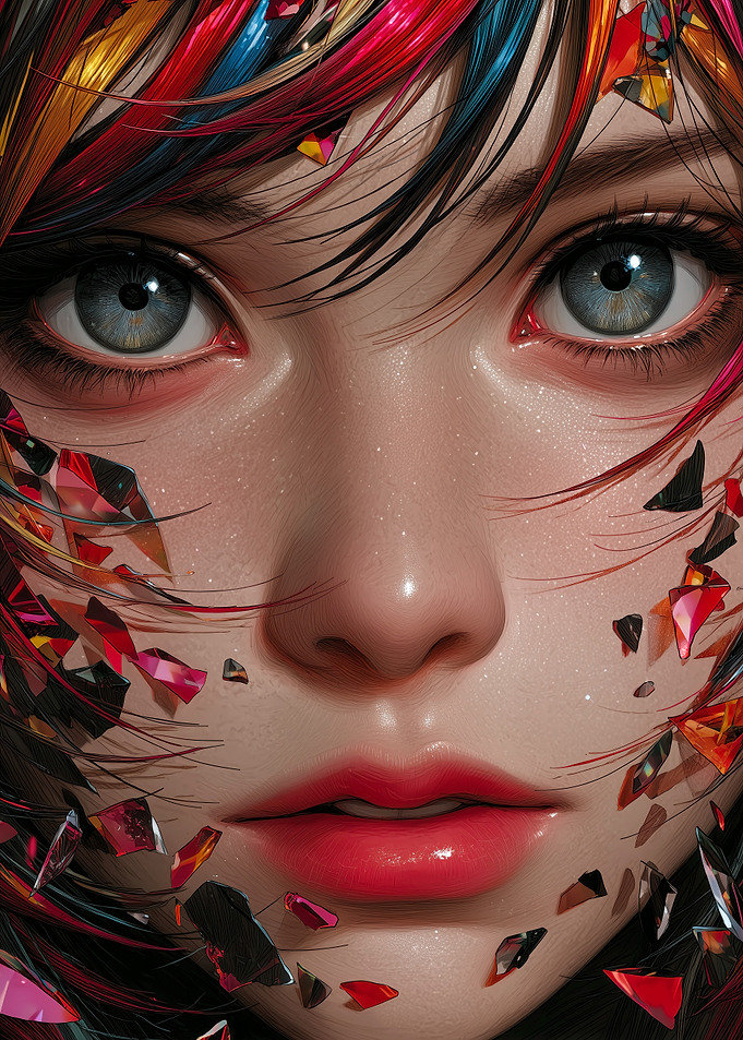 Close-up of a Woman's Face